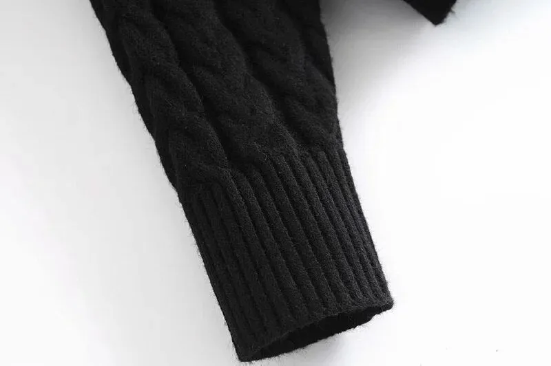 COLD SHOULDER SWEATER