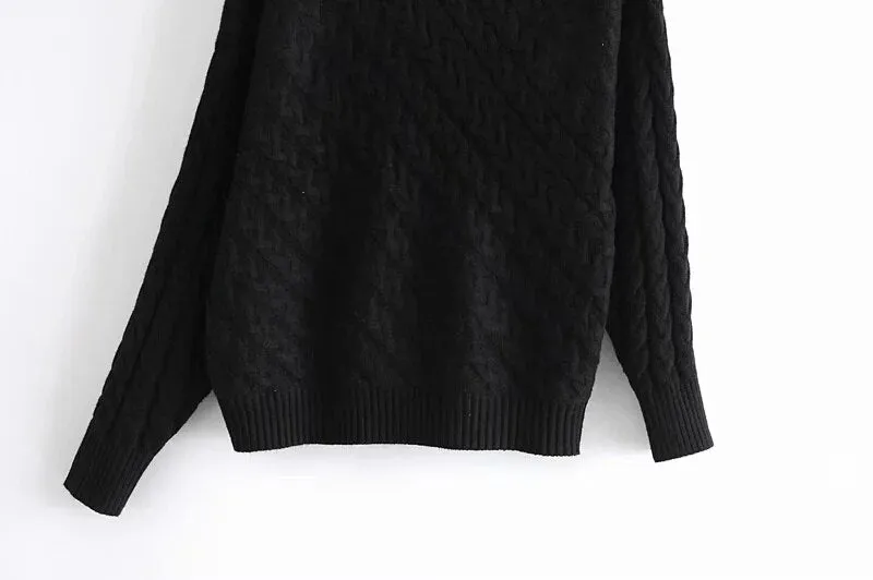 COLD SHOULDER SWEATER