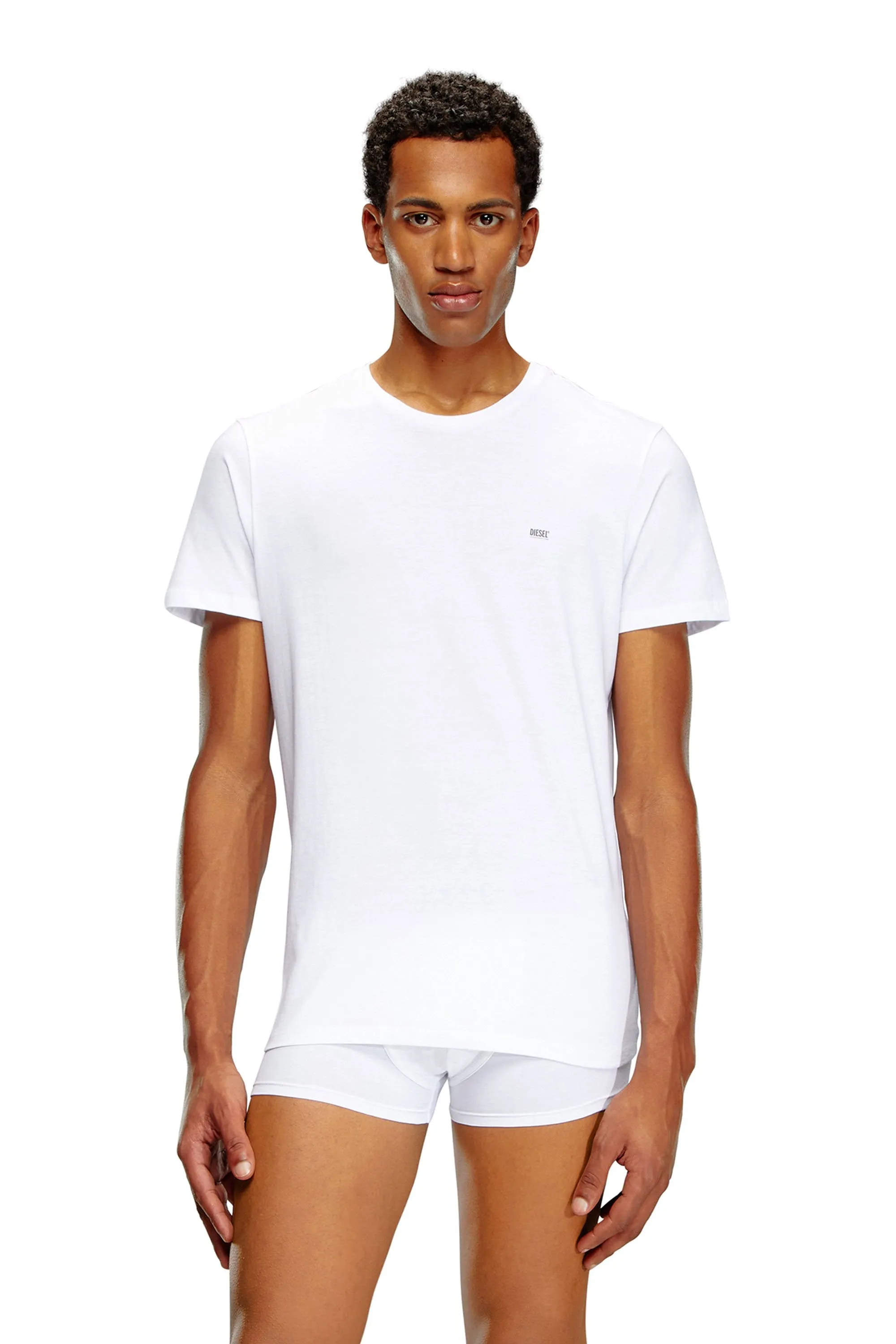Diesel Umtee-Jackthreepack T-Shirts Grey/White/Black