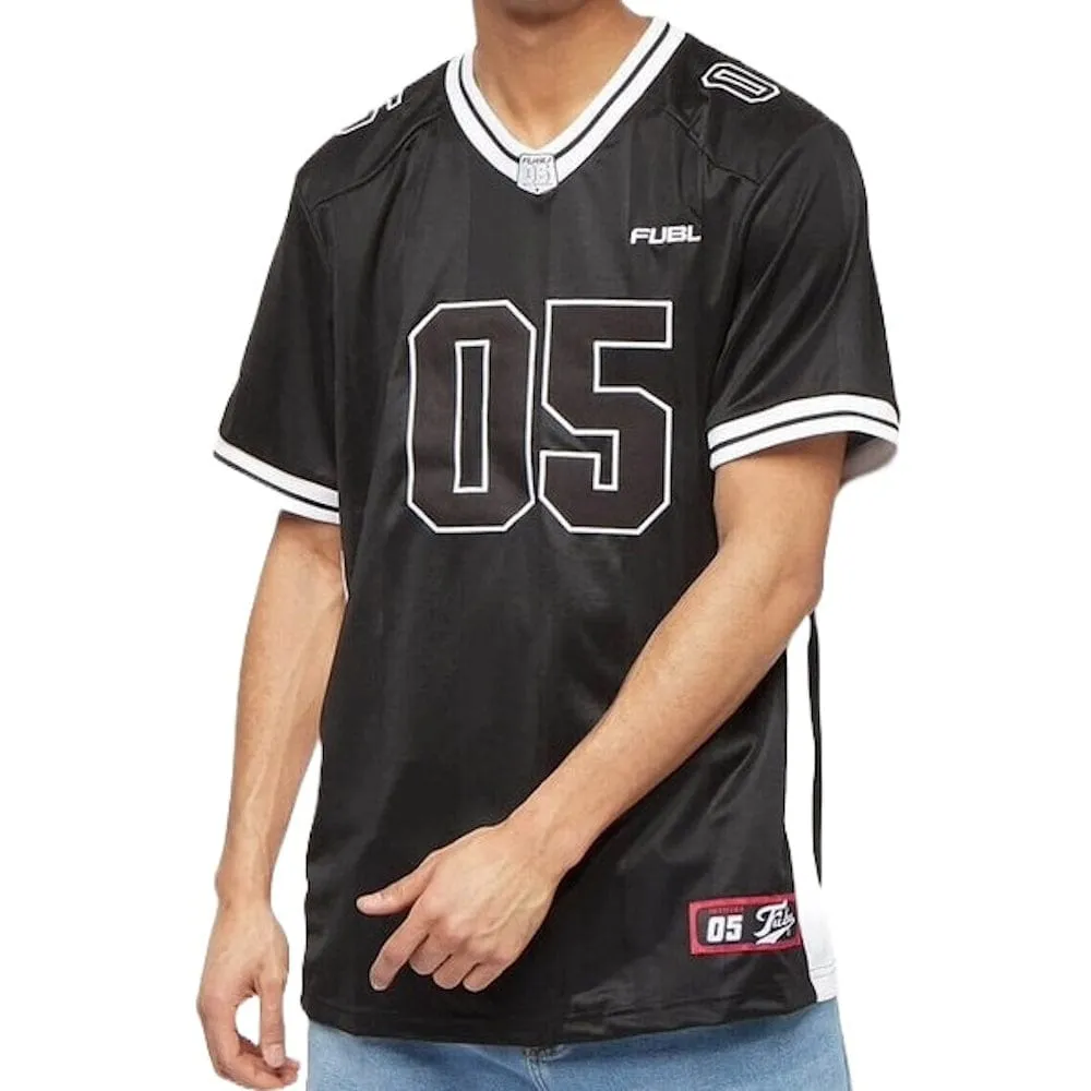 Fubu Corporate Block Football Jersey - Black