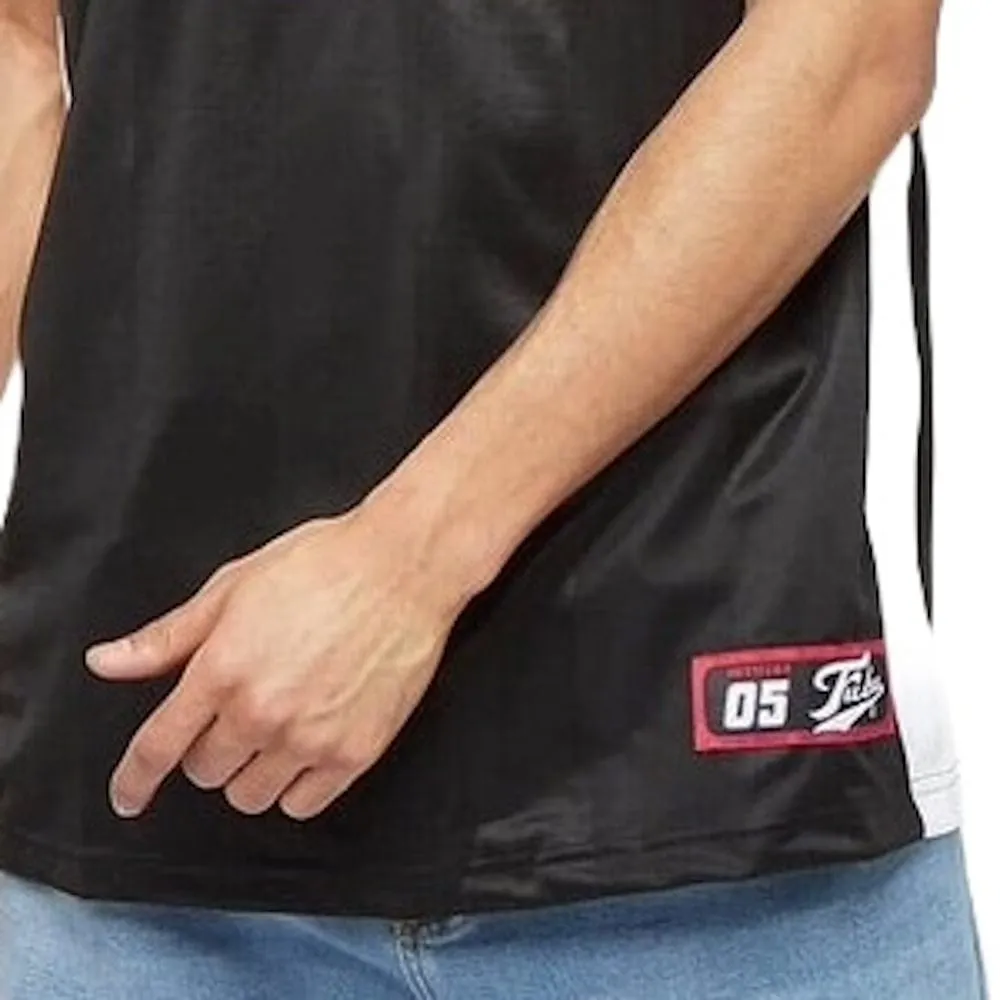 Fubu Corporate Block Football Jersey - Black