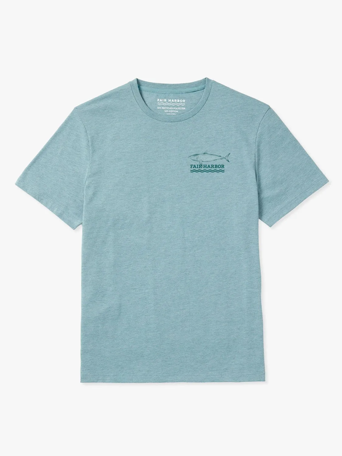 Kismet Tee |  Heather Green Sea Creatures