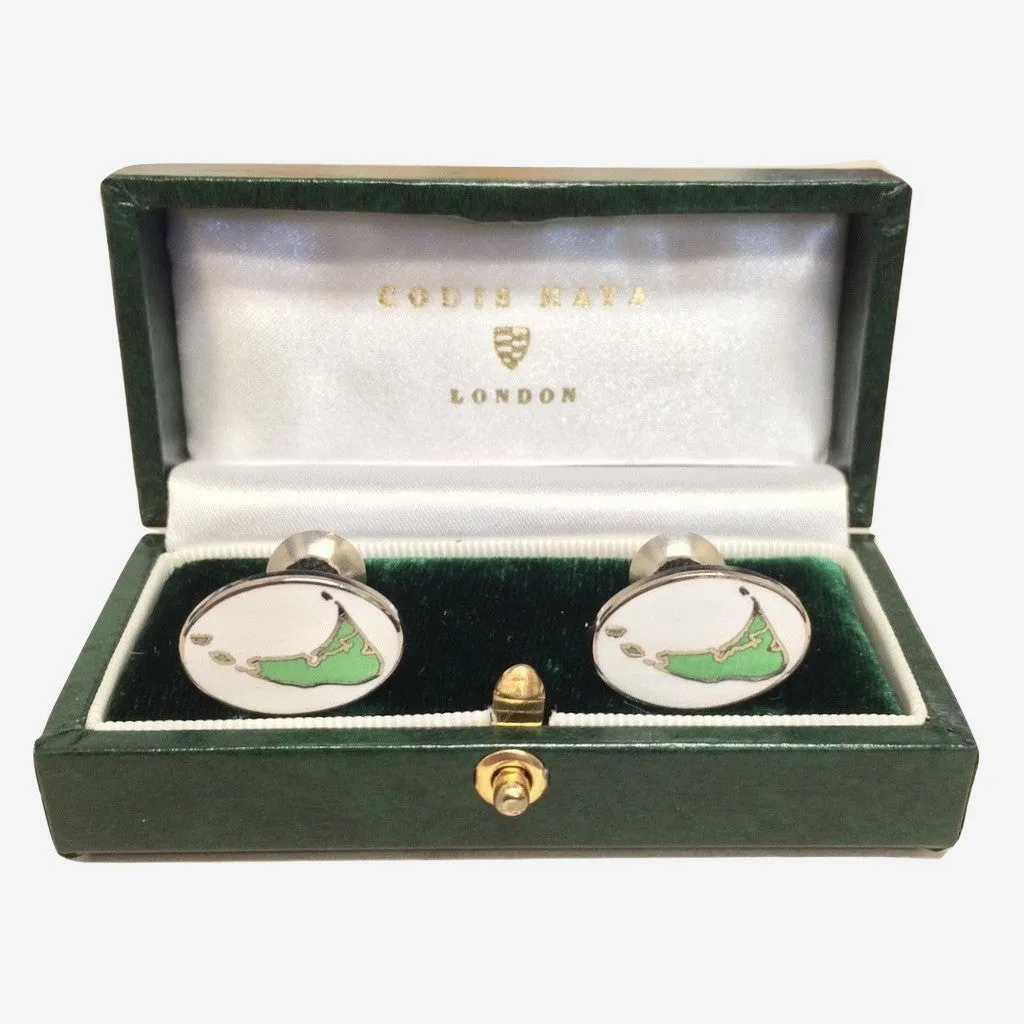 Nantucket Island Cufflinks