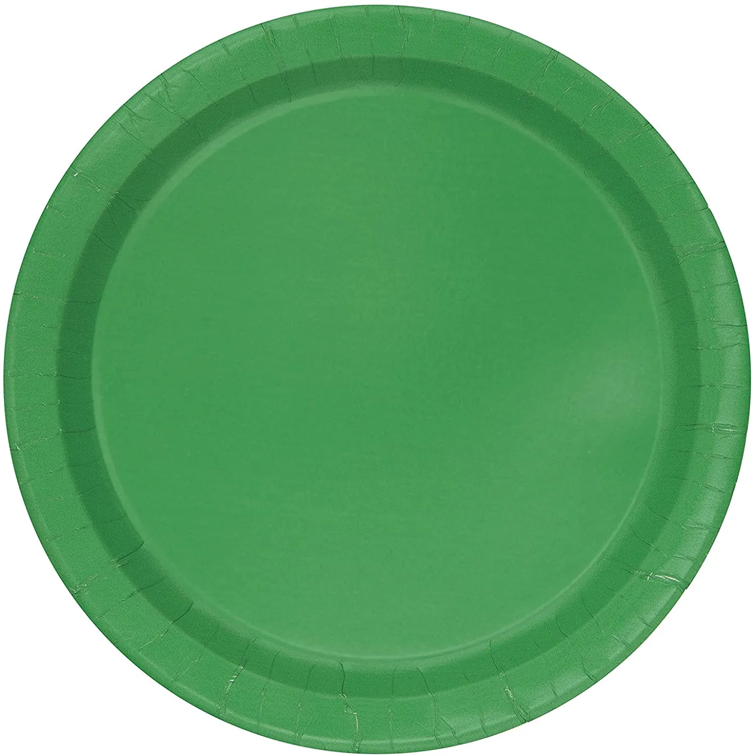 Paper Plates 9" - Emerald Green