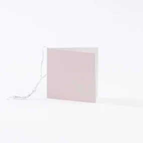 Plain Square Gloss Pastel Pink Gift Tags (50)