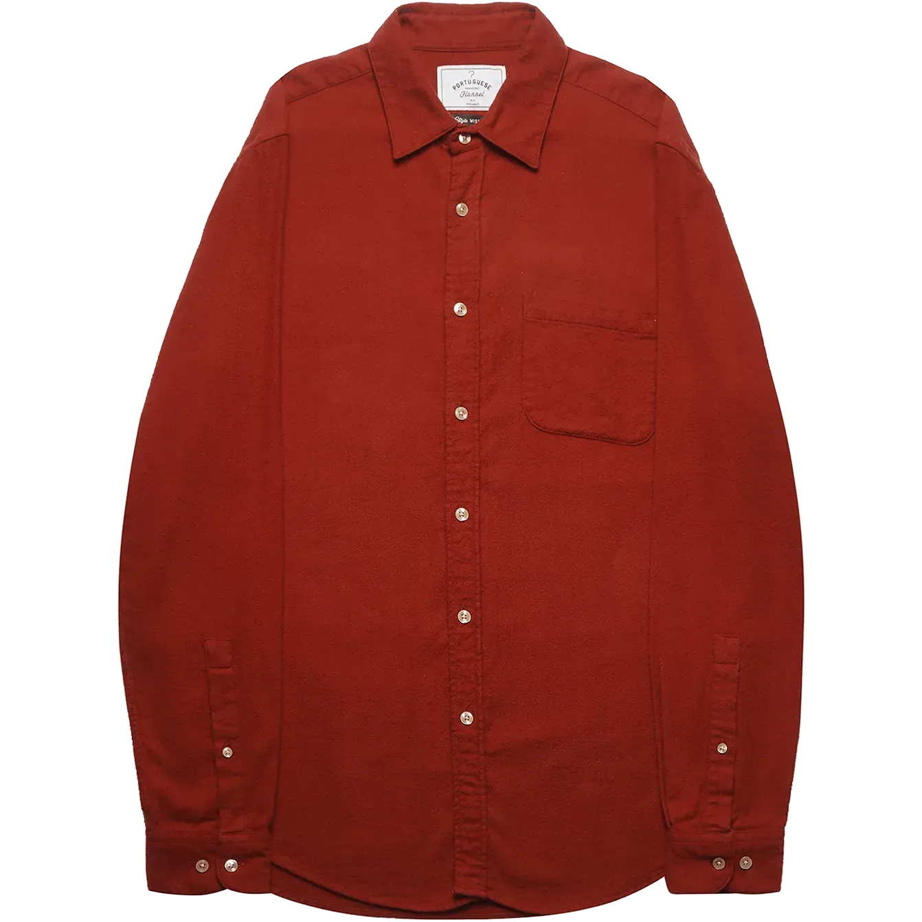 Teca Brushed Flannel - Merlot